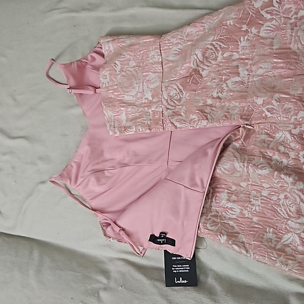Tulip Floral Lulu's Mini Dress - Picture 8 of 12